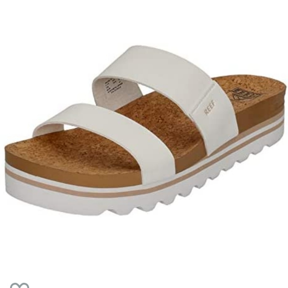 NWT Women's Reef cushion Vista hi saddles sz 8